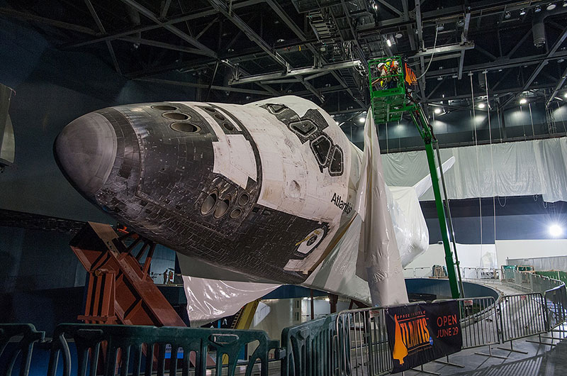 Shuttle unwrapping